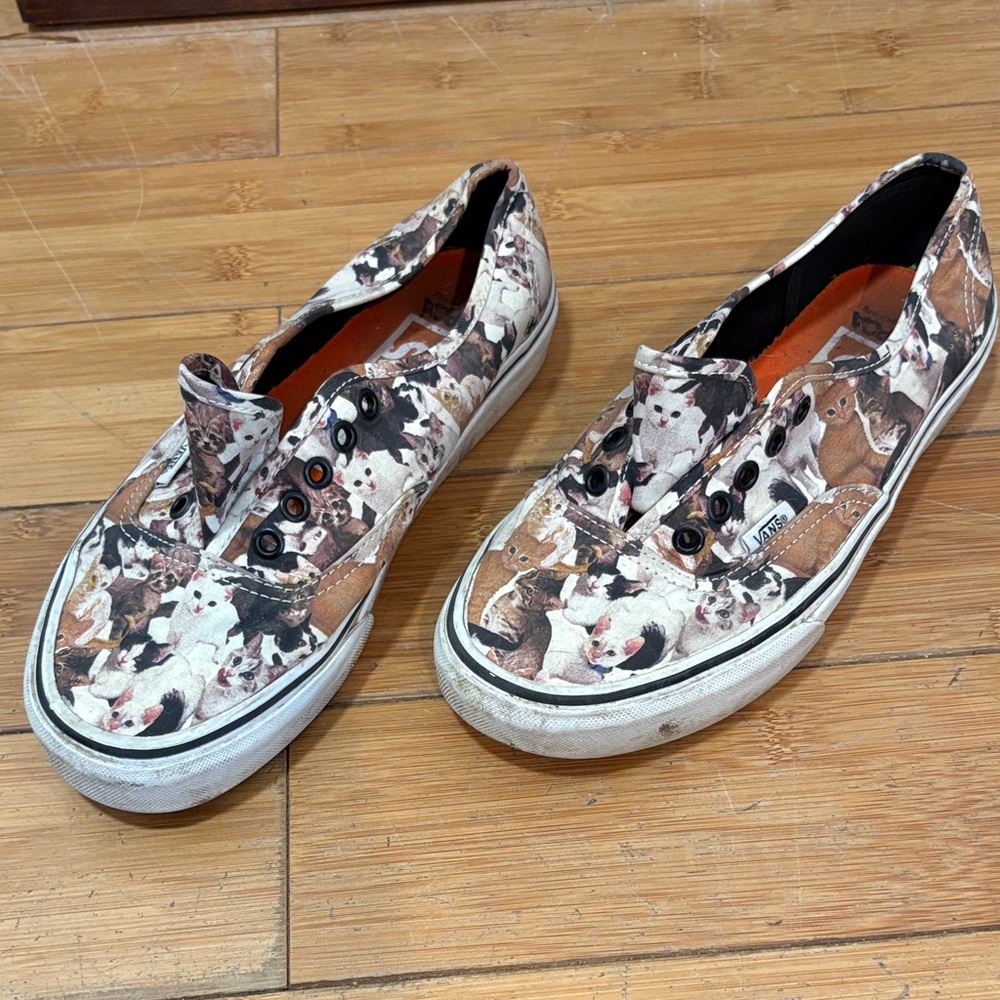 Vans kitty print
